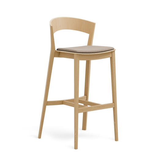 Archer H-4800 Seat Uph Back Wood SH800