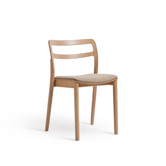 Plasa A-4290 Seat Uph Back Wood