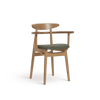 Yesterday B-4101 Seat Uph Back Wood