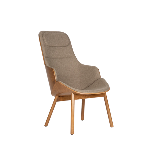 Aria Ultra Lounge B-5340 Double Wood Back Panel Base Wood