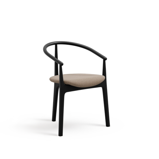 Evo B-2940 Seat Uph Back Wood