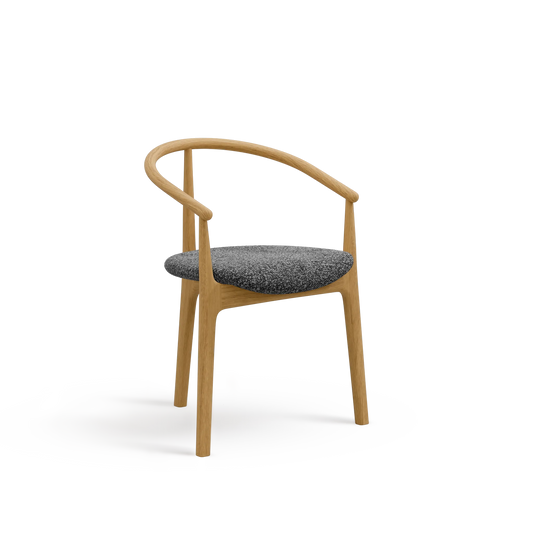 Evo B-2940 Seat Uph Back Wood