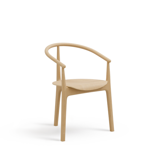 Evo B-2940 Seat Wood Back Wood