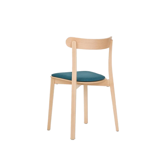 Icho A-4420 Seat Uph Back Wood