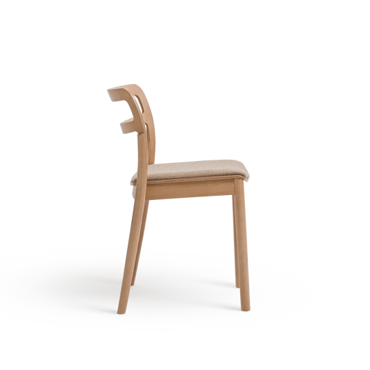 Plasa A-4290 Seat Uph Back Wood