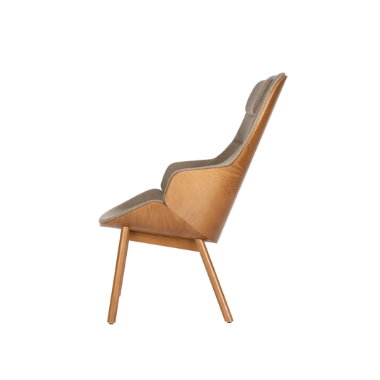 Aria Ultra Lounge B-5340 Double Wood Back Panel Base Wood