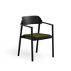 Nimm B-4590 Seat Uph Back Wood