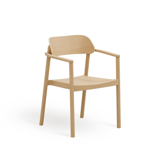 Nimm B-4590 Seat Wood Back Wood