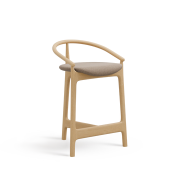 Evo H-2940 Seat Uph Back Wood SH680