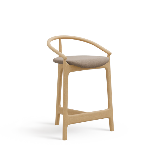 Evo H-2940 Seat Uph Back Wood SH680