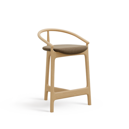 Evo H-2940 Seat Uph Back Wood SH680