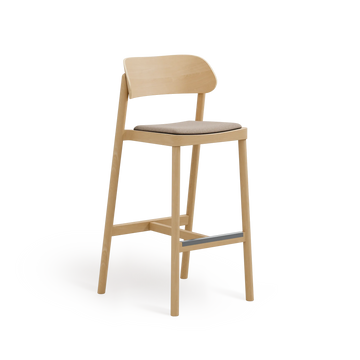 Nimm H-4590 Seat Uph Back Wood SH770