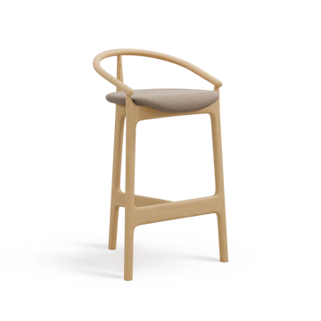 Evo H-2940 Seat Uph Back Wood SH780