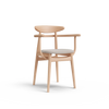Yesterday B-4101 Seat Uph Back Wood