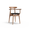 Yesterday B-4101 Seat Uph Back Wood