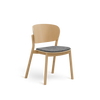 BIZO A-2634 Seat Uph Back Wood
