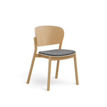 BIZO A-2634 Seat Uph Back Wood