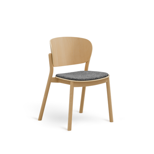 BIZO A-2634 Seat Uph Back Wood