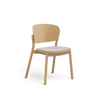 BIZO A-2634 Seat Uph Back Wood