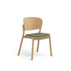 BIZO A-2634 Seat Uph Back Wood
