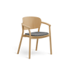 BIZO B-2634 Seat Uph Back Wood