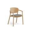 BIZO B-2634 Seat Uph Back Wood