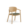 BIZO B-2634 Seat Uph Back Wood