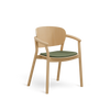BIZO B-2634 Seat Uph Back Wood