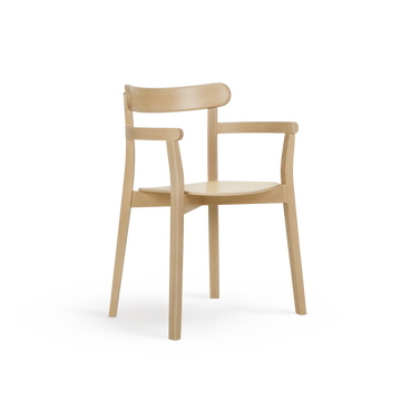 Icho B-4420 Seat Wood Back Wood