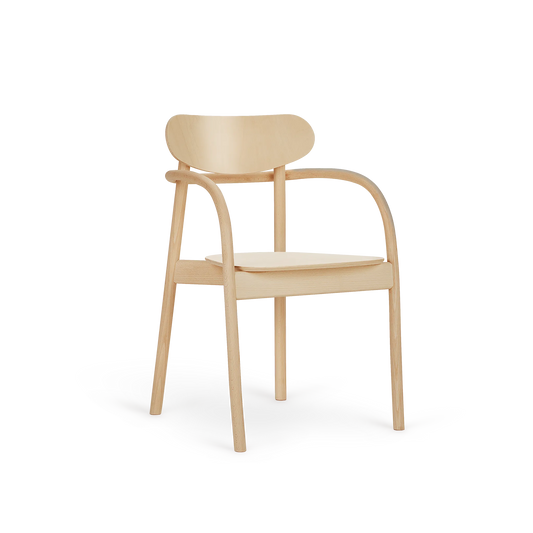 La Benda B-2960 Seat Wood Back Wood