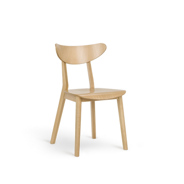 Lof A-4230 Seat Wood Back Wood