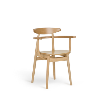 Yesterday B-4101 Seat Wood Back Wood