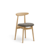 Yesterday A-4101 Seat Uph Back Wood