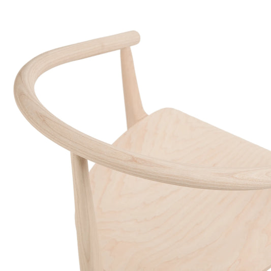 Evo B-2940 Seat Wood Back Wood