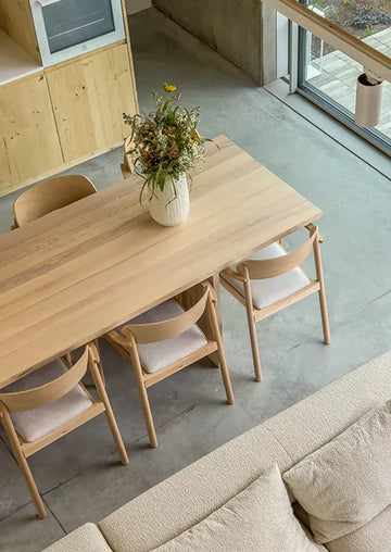 Nimm B-4590 Seat Uph Back Wood